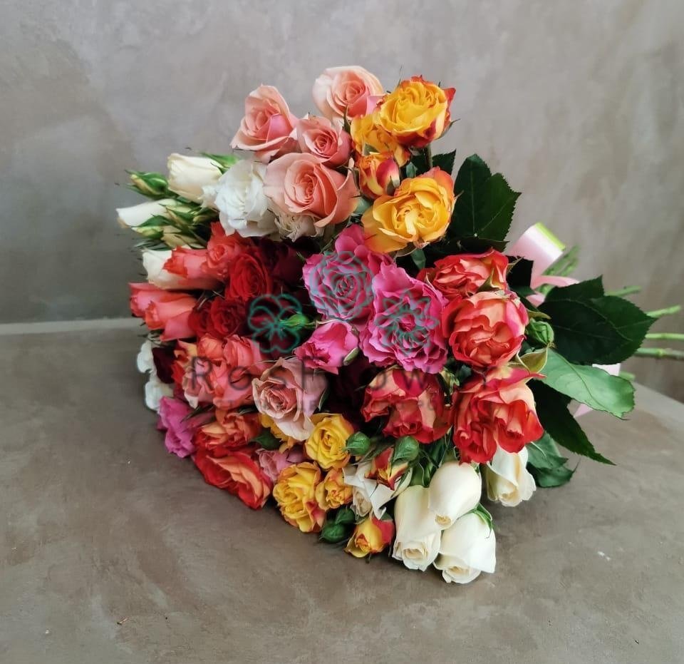 Букет цветов из: Розы в Зубово