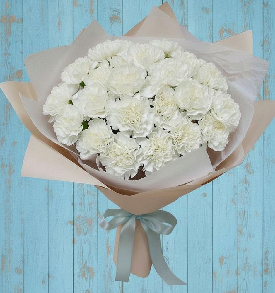 Букет цветов из: Гвоздики в Зубово