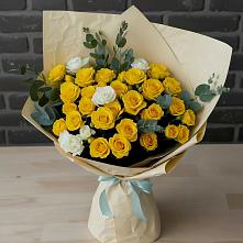 Букет цветов из:  Розы в Зубово