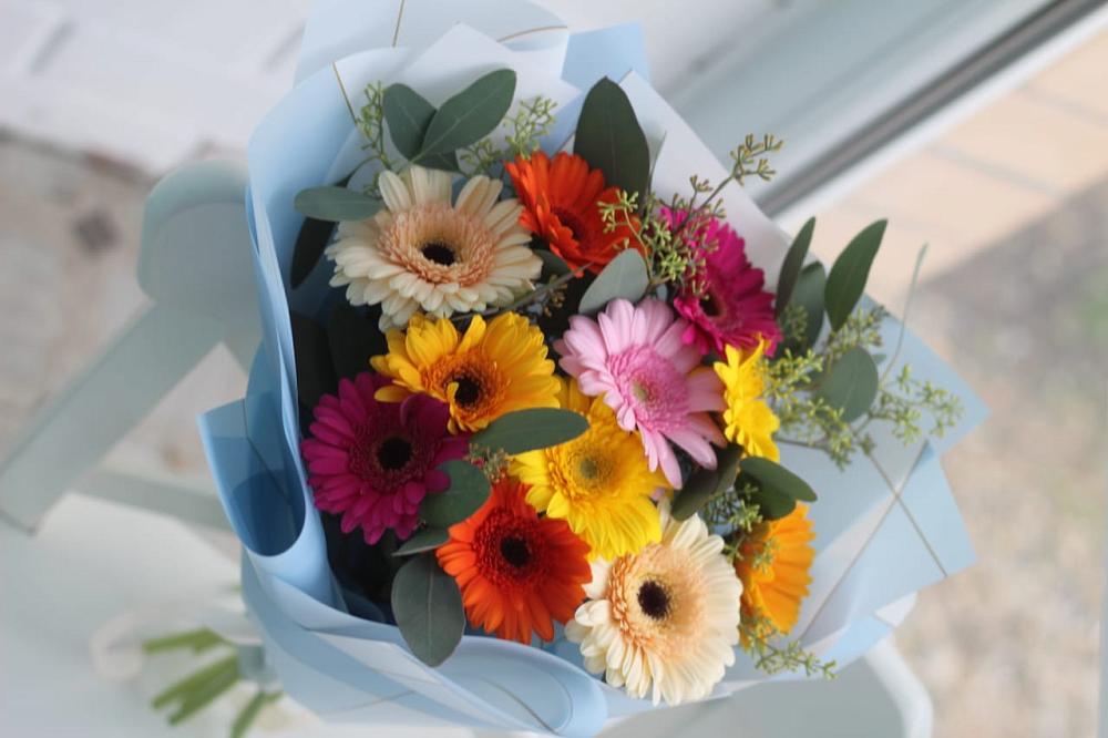 Букет цветов из: Герберы в Зубово