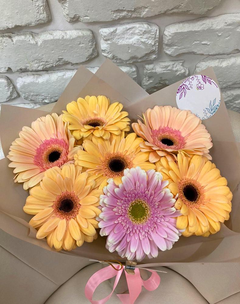 Букет цветов из: Герберы в Зубово
