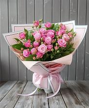 Букет Розовый кустик в Зубово