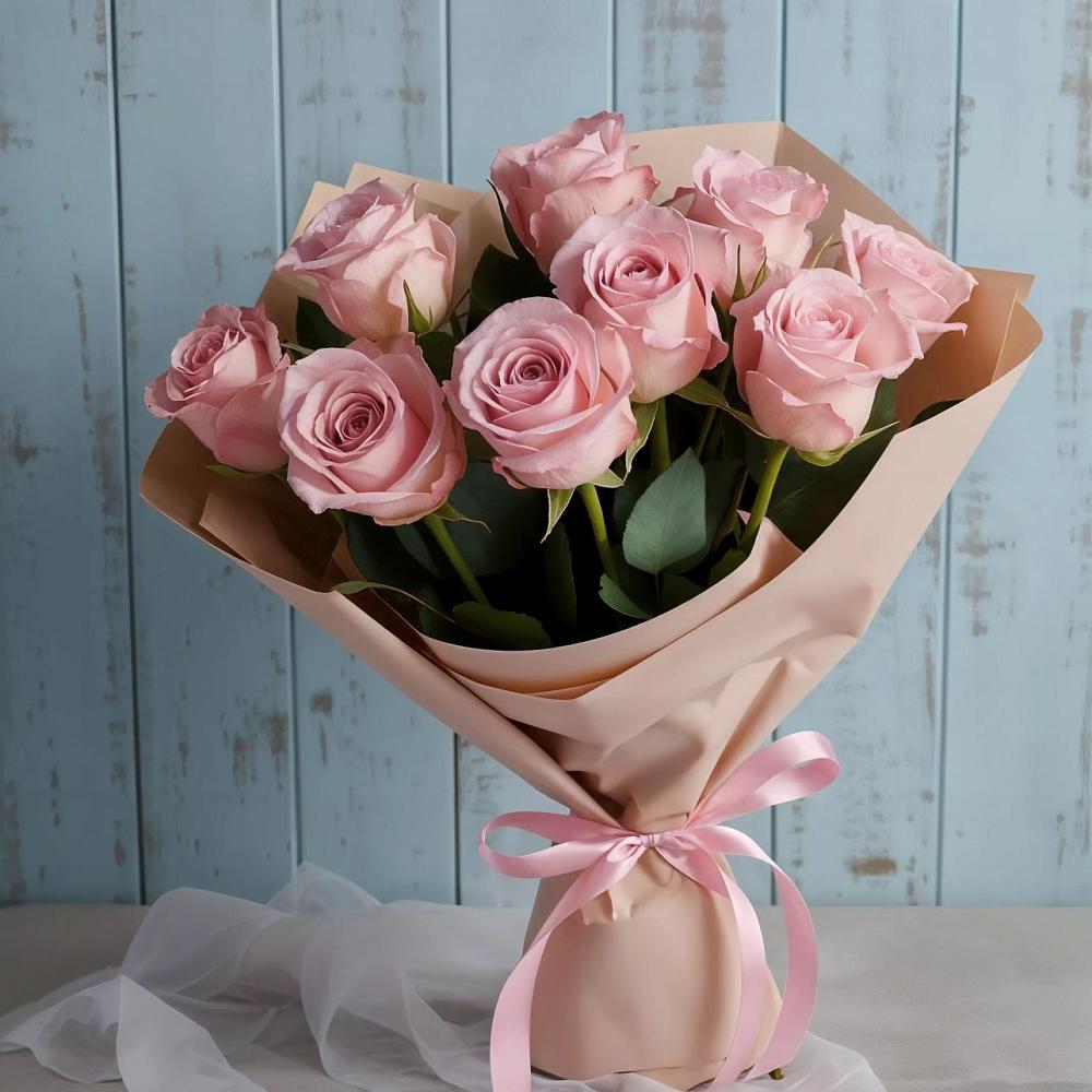 Букет цветов из: Розы в Зубово