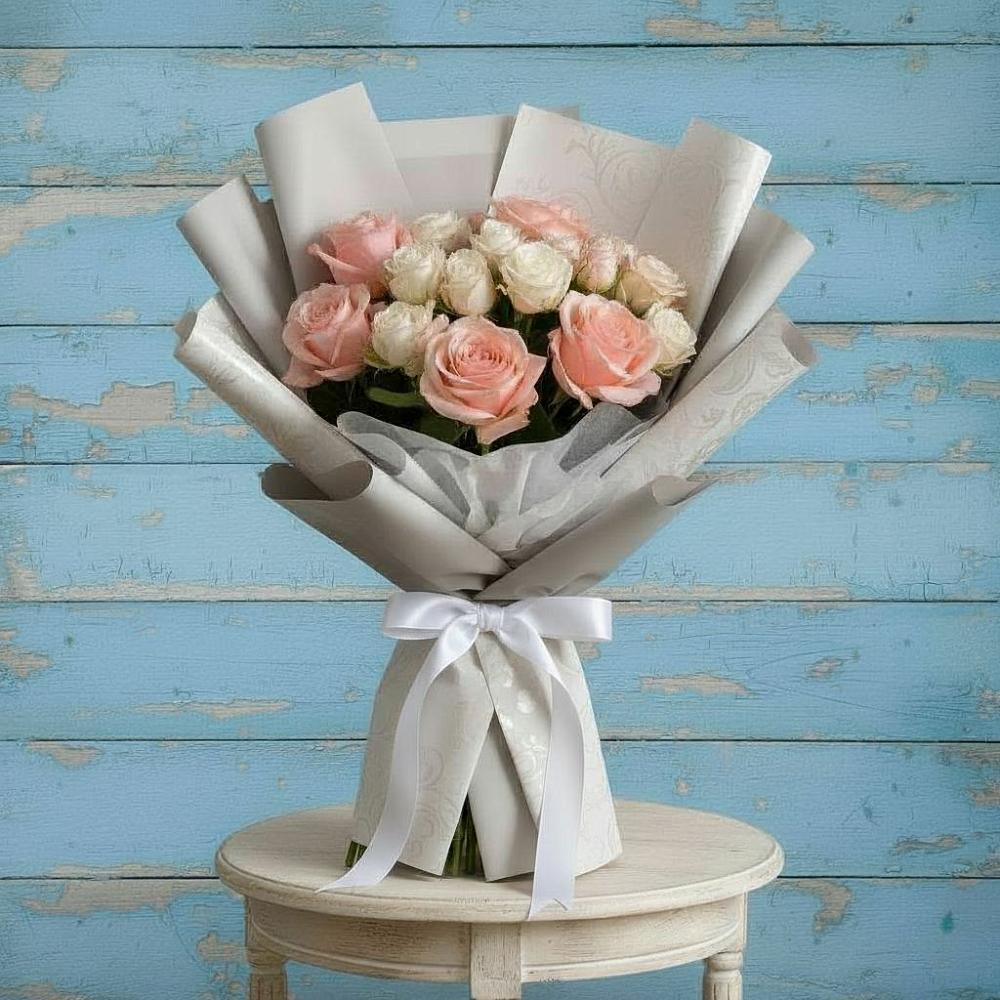 Букет цветов из: Розы в Зубово