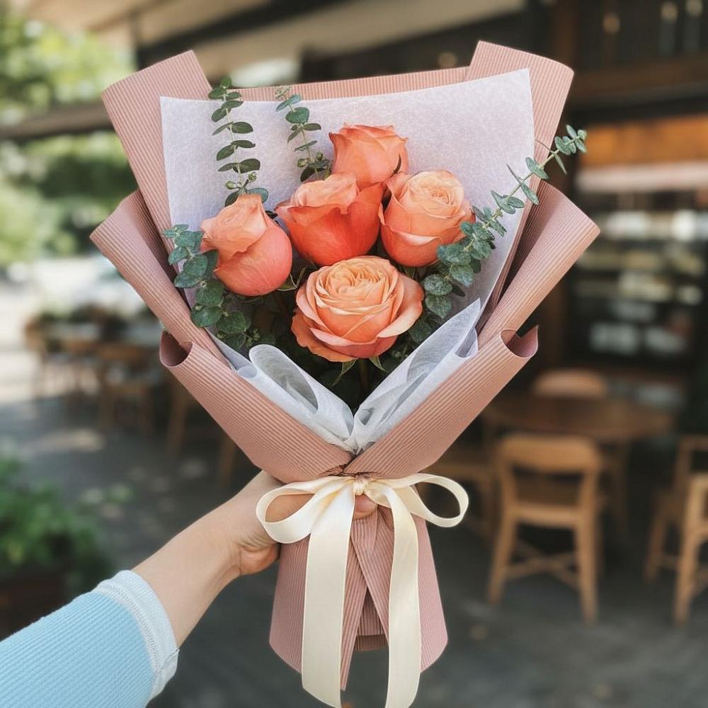 Букет цветов из: Розы в Зубово