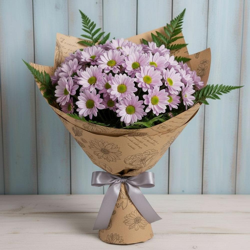 Букет цветов из: Хризантемы в Зубово