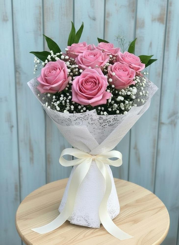 Букет цветов из: Розы в Зубово