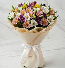 Букет цветов из:  Альстромерии в Зубово