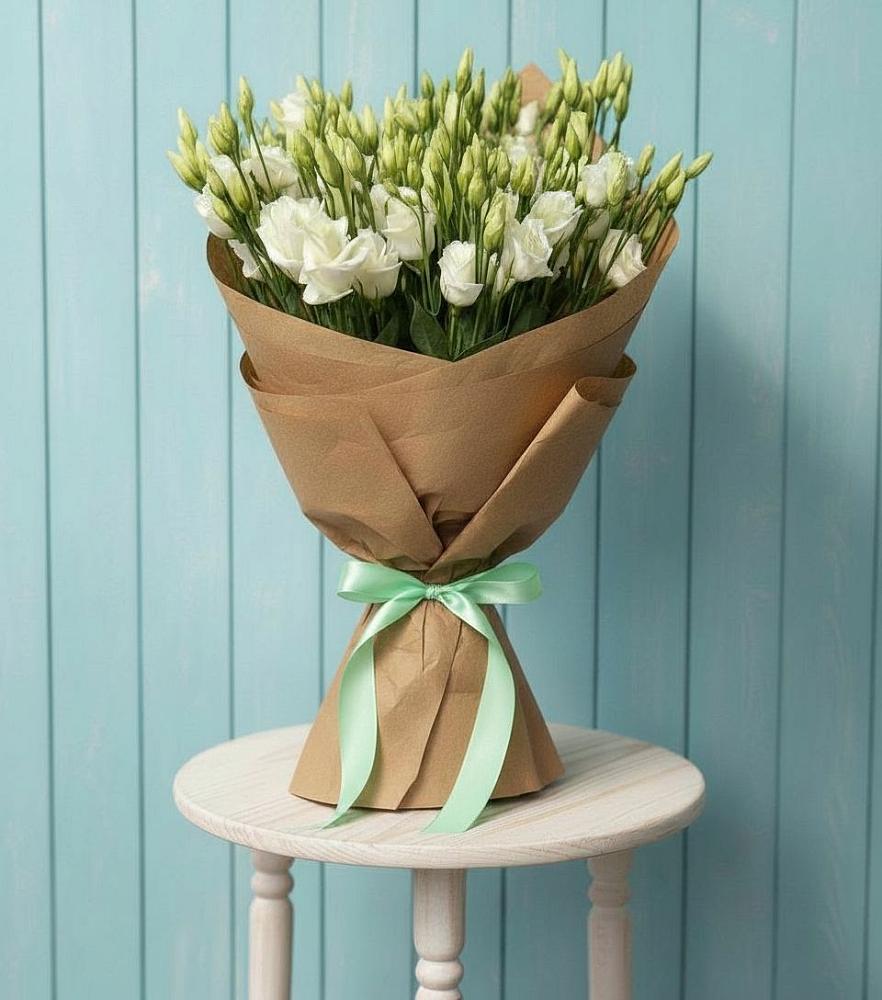 Букет цветов из: Лизиантусы в Зубово