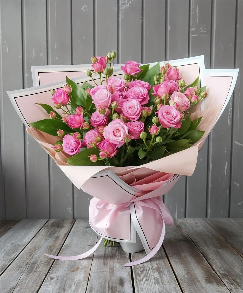Букет Розовый кустик в Зубово