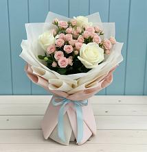 Букет цветов из:  Розы в Зубово