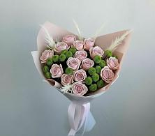 Букет цветов из:  Розы и Хризантемы в Зубово