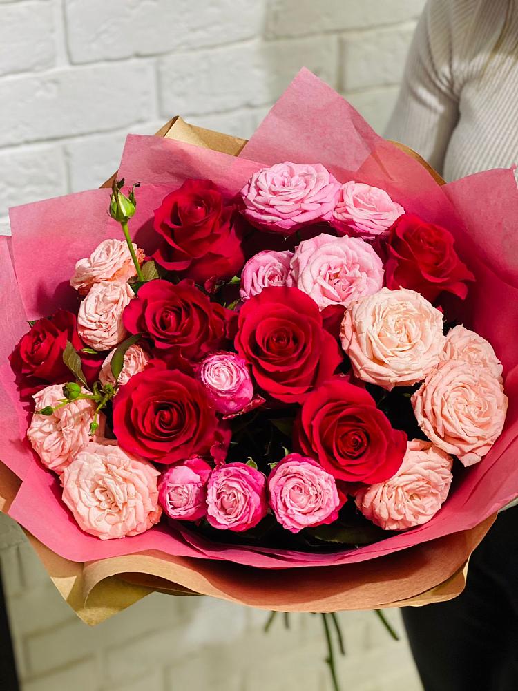 Букет цветов из: Розы в Зубово