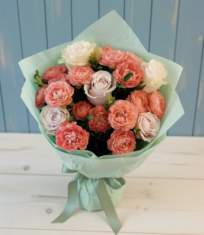 Букет цветов из: Розы в Зубово