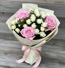 Букет цветов из:  Розы в Зубово