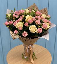 Букет цветов из:  Розы в Зубово