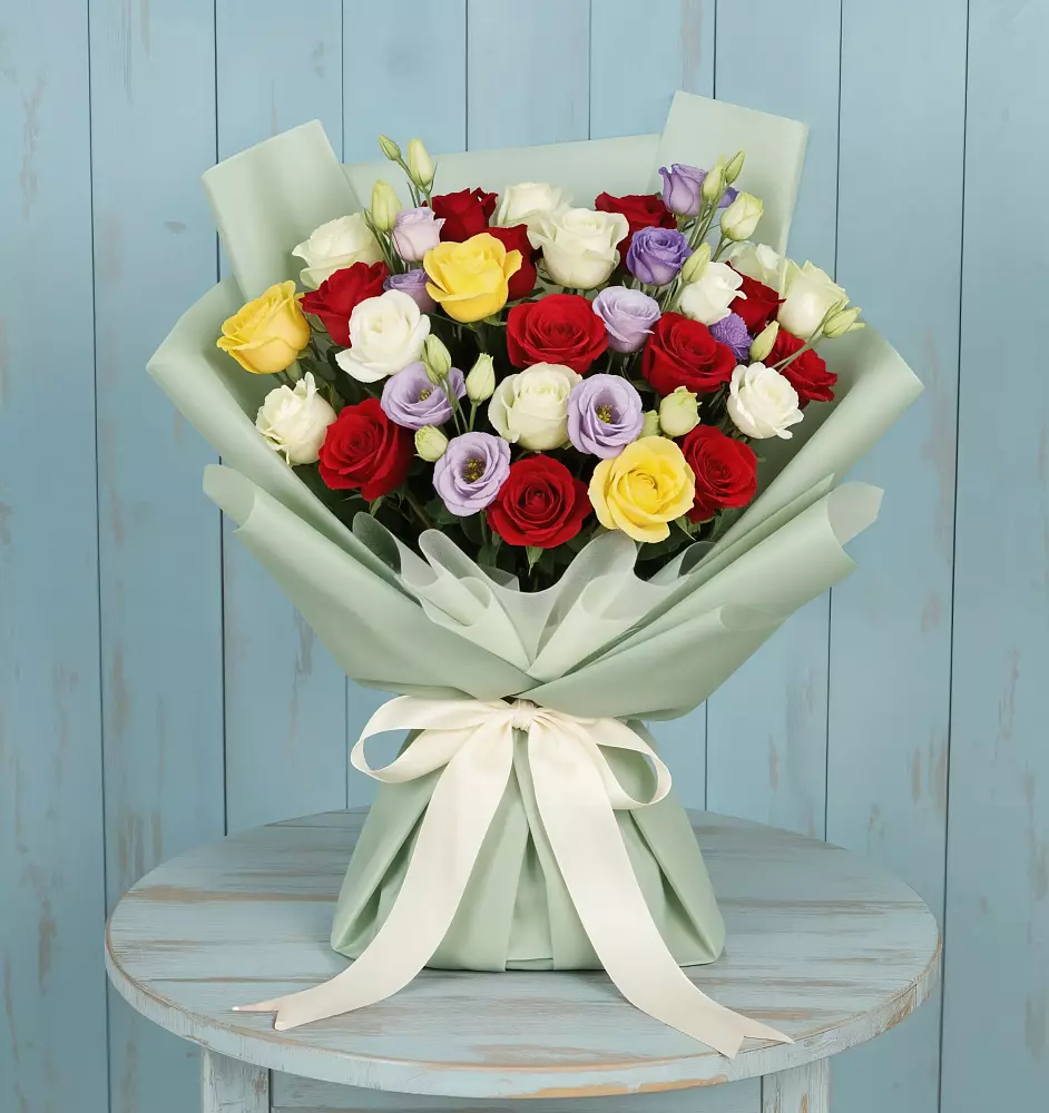 Букет цветов из: Розы в Зубово