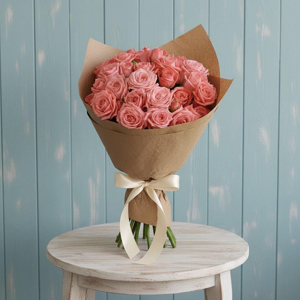 Букет цветов из: Розы в Зубово