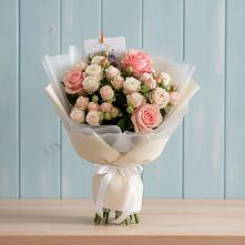 Букет цветов из:  Розы в Зубово