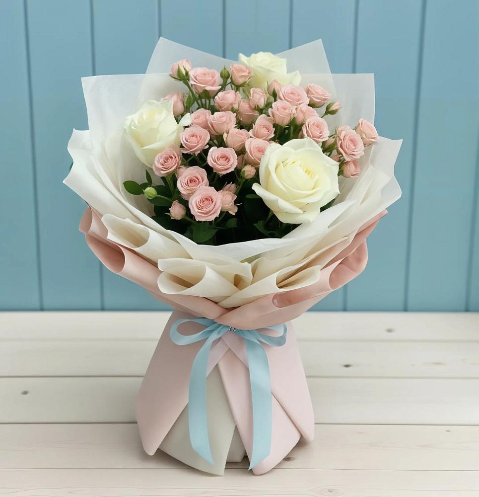 Букет цветов из: Розы в Зубово