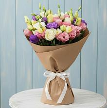 Букет цветов из:  Лизиантусы в Зубово