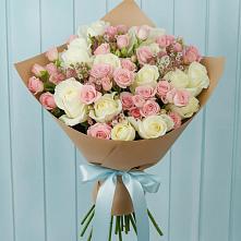 Букет цветов из:  Розы в Зубово